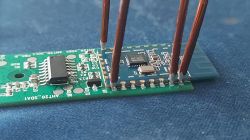 CB3S Module with Connected Wires on Circuit Board Image of a CB3S electronic module with connected wires on a circuit board.