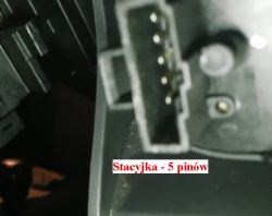 Corsa C - Schemat kostki stacyjki i elektryczne szyby