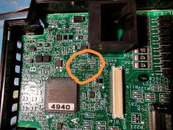 Identyfikacja uszkodzonego elementu na płytce logiki falownika Hitachi WL200 0,2kW