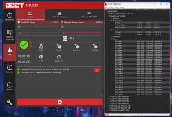 Testowanie procesora po undervoltingu i9-13900k: Intel Extreme Tuning Utility, Cinebench