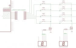 Klawiatura matrycowa na liniach multipleksu - jak to ogarnąć?