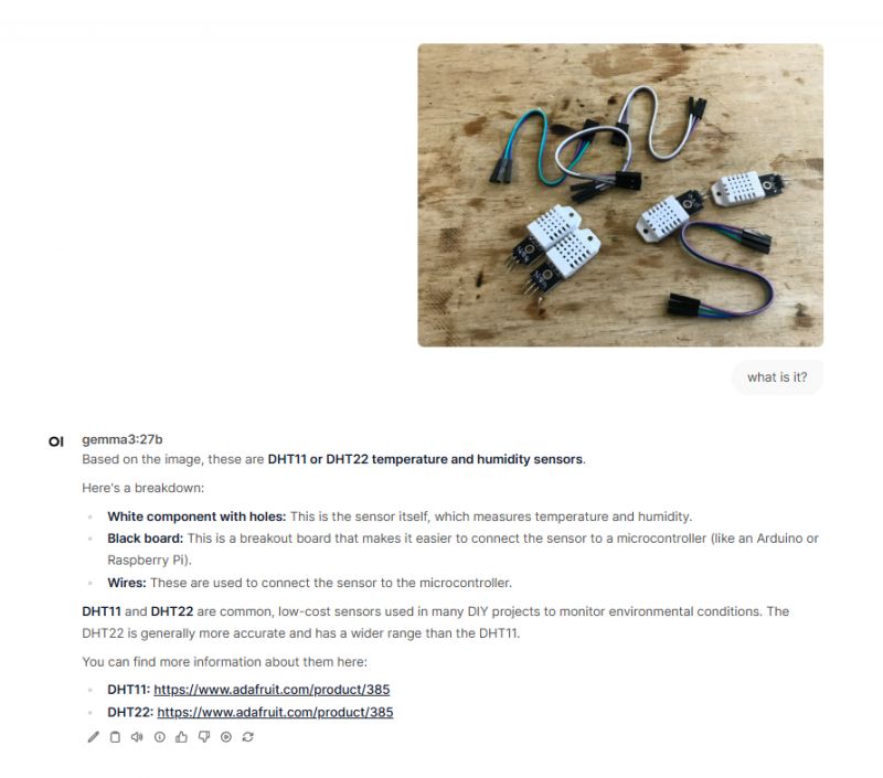 DHT11/DHT22 Sensors with Wires DHT11 or DHT22 temperature and humidity sensors with wires.