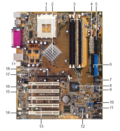 Asus a7n8x схема