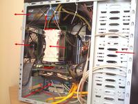 Jakie radiatorki do sekcji zasilania na płycie GA-MA785GT-UD3H? Co to R60?