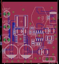 Przetwornica LM2675 i L5973 - prośba o sprawdzenie PCB