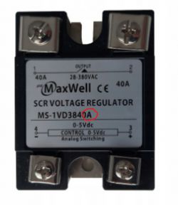 SSR MS-1VD3840A 0-5V / AC 40A 440VAC nie otwiera się pełnie przy sterowaniu PWM
