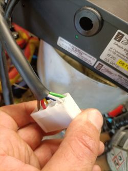 Elektra GES-110 z detekcją - pinout drugiej kostki i schemat podłączenia