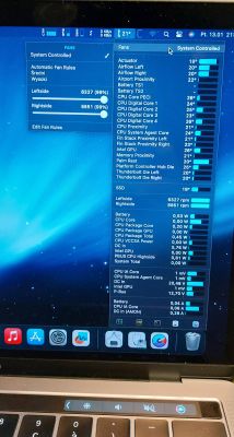 MacBook Pro - Bateria nie jest ładowana.Brak "baterii" w ustawieniach