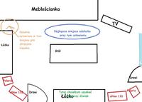 Ustawienie kolumn Alton 110 oraz Polaris 200 w pomieszczeniu 24m2.