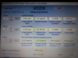 Golf 5, silnik 1.9 tdi BKC: dymienie na biało-szaro, olej rozrzedzony. Analiza logów VCDS