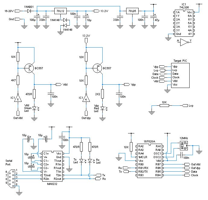 Serial Port Professional PIC Programmer | Forum for Electronics