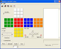 Robot układający kostkę Rubika