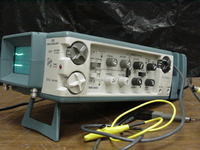 Malutki oscyloskop. Mullard DH3-91 CRT. Transformator toroidalny.