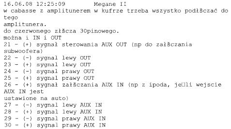 Renault Megane II 2002r. i odtwarzacz DVD - jak?