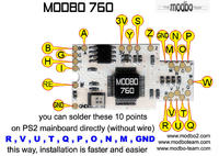PS2 70003+modbo 760+zabezpieczenie lasera <nie kręci>