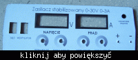 Zasilacz warsztatowy 0-30V 0-3A Zasilacz warsztatowy 0-30V 0-3A