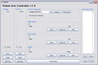 Prosty manipulator 6-serwowy