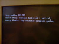 Problem z instalacją systemu Windows 98SE Problem z instalacją systemu Windows 98SE