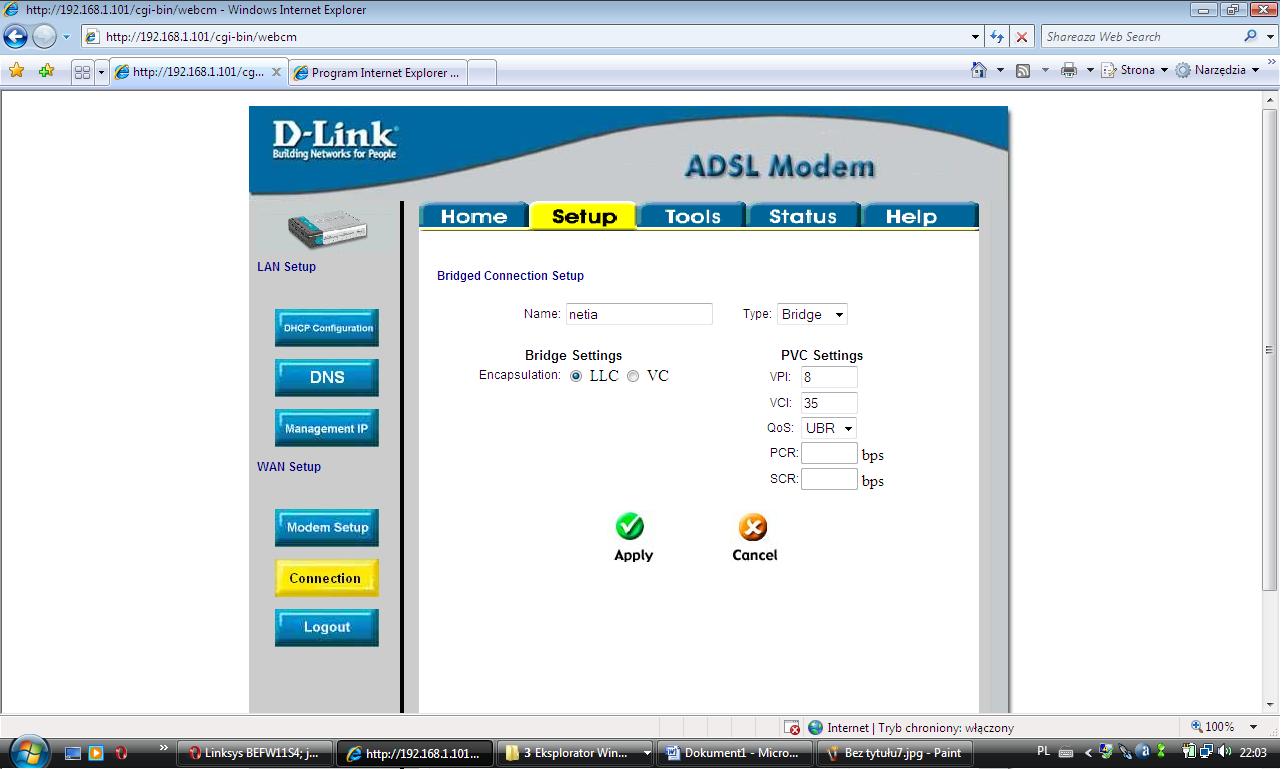 Ustawienia DLink 302T + drugi router WiFi elektroda.pl