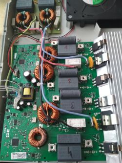 Amica PIM6541NSU - Wyzwala bezpiecznik, zwarcie tranzystora IGBT