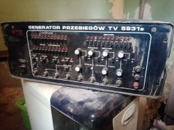 Unitra Generator 5931s - Generator przebiegów TV - schematu i instrukcji