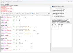 Screenshot of TuyaMCU Explorer displaying UART packet analysis data.