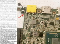Lenovo IdeaPad Flex 10 - Płyta po innym serwisie, martwa, brak 3 i 5V