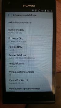 Huawei G6 - Mało wbudowanej pamieci nawet po zresetowaniu Huawei G6 - Mało wbudowanej pamieci nawet po zresetowaniu