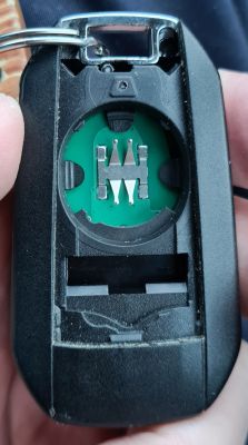 Kluczyk do Citroëna C3 wersja z włączaniem świateł