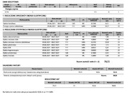 Energa - I decided to change the tariff from G12k to G11. I check the ebok and G