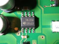 Oznaczenia części na płytce licznika Aprilia SR 50 Factory gaźnik