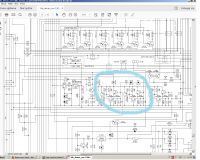Amplituner Denon AVR-1306 - protect, końcówka mocy oraz zasilanie prawidłowe.