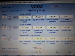Golf 5, silnik 1.9 tdi BKC: dymienie na biało-szaro, olej rozrzedzony. Analiza logów VCDS