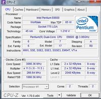 Pentium dual-core cpu @ 3.06 - Nie mam pojecia jak podkrecić
