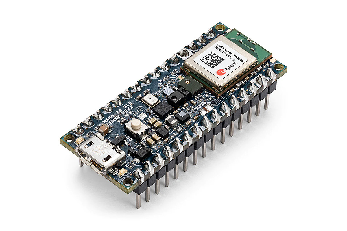 Elektroda Arduino Arduino Nano 33 BLE Sense Rev2 przechodzi się na IMU BMI270 i BMM150 ...
