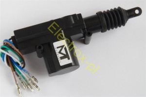 Siłownik zamka centralnego slave - zabezpieczenie krańcowe