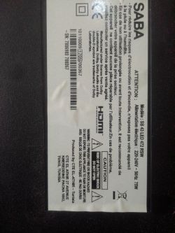 USB NAND Firmware for SABA43LED472RSW 17MB97 VES430QNDL-2D-N12 Request