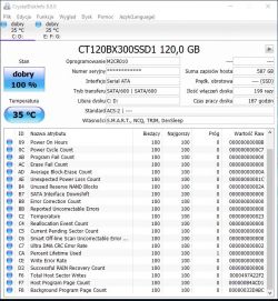 Zacinanie systemu Windows 10 na SSD - ciągła praca diody dysku