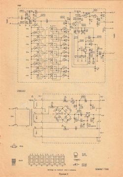 Schemat elektryczny tunera ZRK T-7010.
