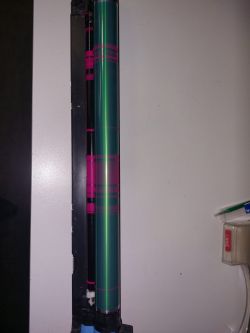 Moduł magenta Konica Minolta bizhub c250i na stole
