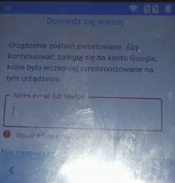 Bypass logowania Google po twardym resecie w MyPhone C-smart