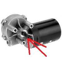 Czy można wymienić ośkę w silniku wycieraczek bez koła przekładni?