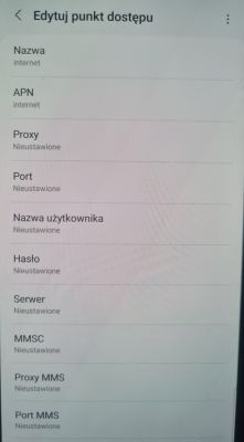Komunikat: Witryna jest nie osiągalna. Brak dostępu do Internetu// Samsung A51. Orange/Android