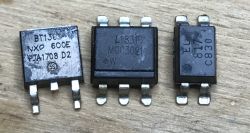 Smart light switch dimmer QTouch WiFi [Schematic, UART protocol].