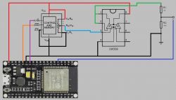 ESP32, battery back-up and digital potentiometer amplifier control