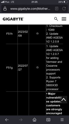 GA-AB350-hd3 + Ryzen 5500 - brak obrazu, BIOS zaktualizowany