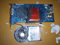 AGP Asus V9999LE GeForce 6800LE 128MB 256-bit wymiana ch³odzenia AGP Asus V9999LE GeForce 6800LE 128MB 256-bit wymiana ch³odzenia
