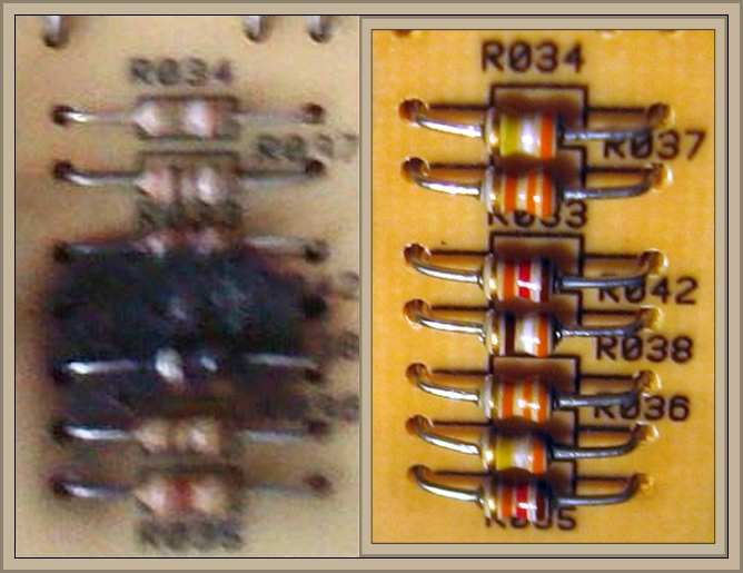 Whirlpool ADP 4546 - Uszkodzony triak T4 0560 i rezystory R043 i R042