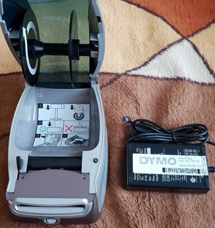 Alimentatore Originale 24V 1,75A DYMO Per Stampante Etichette - Foto 8