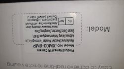 Kamera XM03-8MP: połączenie przez kabel RJ45, brak obrazu w aplikacjach iCSee i XMEye